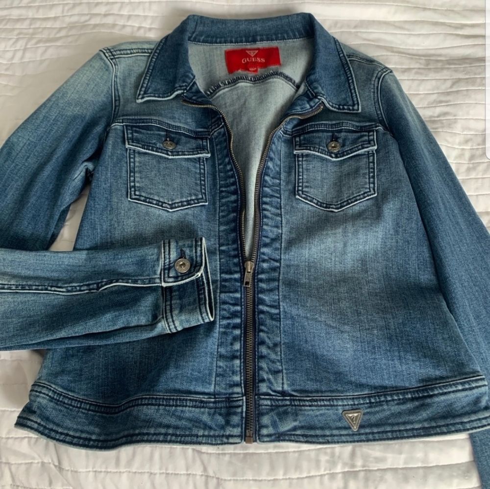GUESS blue jean jacket